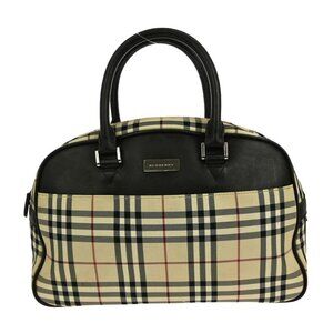 Burberry Beige Burberry Check Handbag NQ02502 BN04